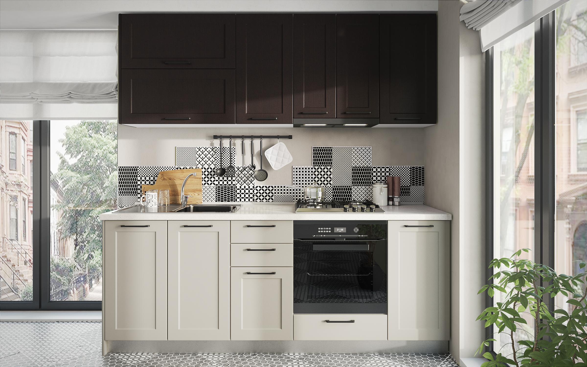 Кујнски шкаф Сена 22, даб еспресо  3